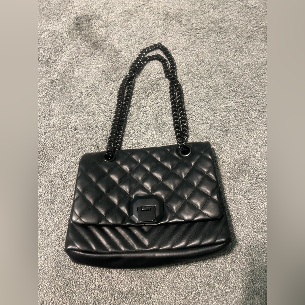Aldo Black Quilted Bag